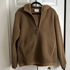 Men’s Nook Fleece Hoodie - color Terra Firma size medium